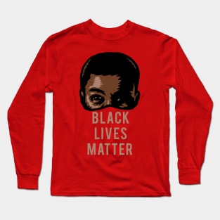 black lives matter isolated Long Sleeve T-Shirt